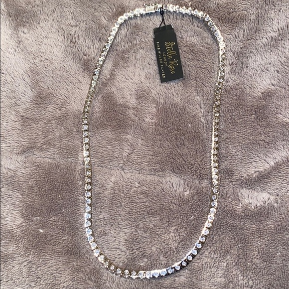 Stella Rose London Tennis Necklace 